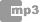 mp3 Audio File Icon