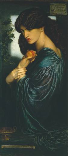 Dante Gabriel Rossetti's Proserpine (1874)