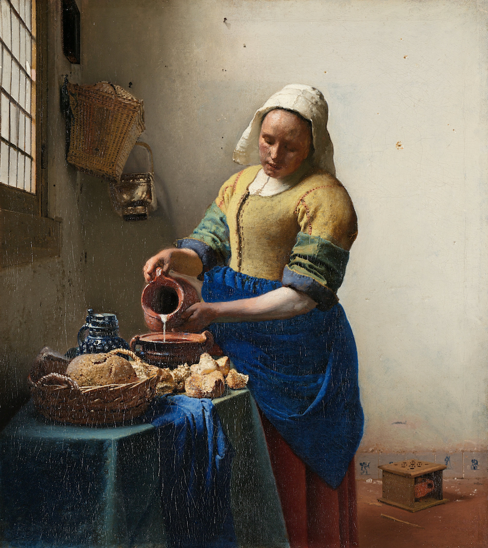 Vermeer-The-Milkmaid