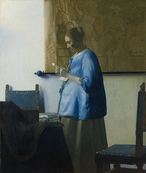 Woman-Reading-a-Letter